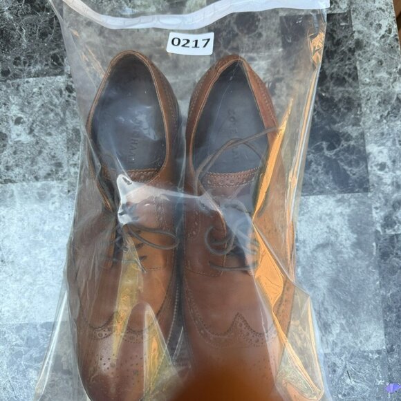 Cole Haan Mens Hamilton Grand Wingtip Oxford Brown Dress Shoes Size 10 M - Picture 9 of 9